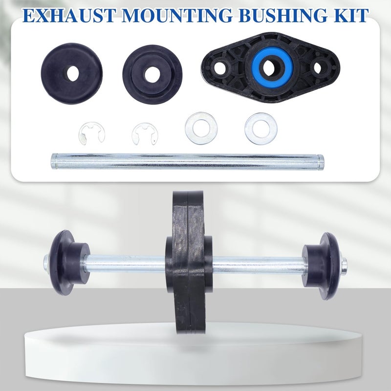 JADSOrBoBi Exhaust Mount Bushing Kit Compatible with Peterbilt & Kenworth, Replaces M136109K M13-6001 M13-1009 CB-2203-73 - Image 3